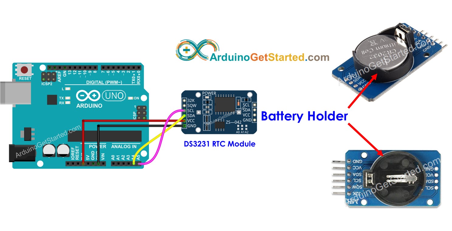 Arduino Relógio de Tempo Real