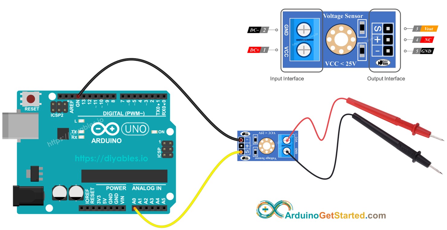 Arduino Sensor de Tensão