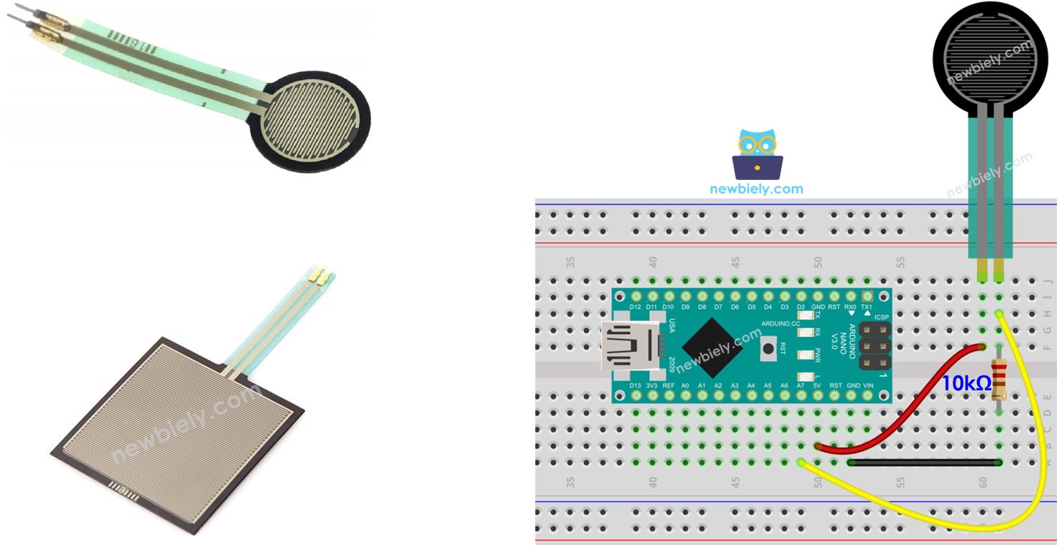 Arduino Nano Sensor de Força