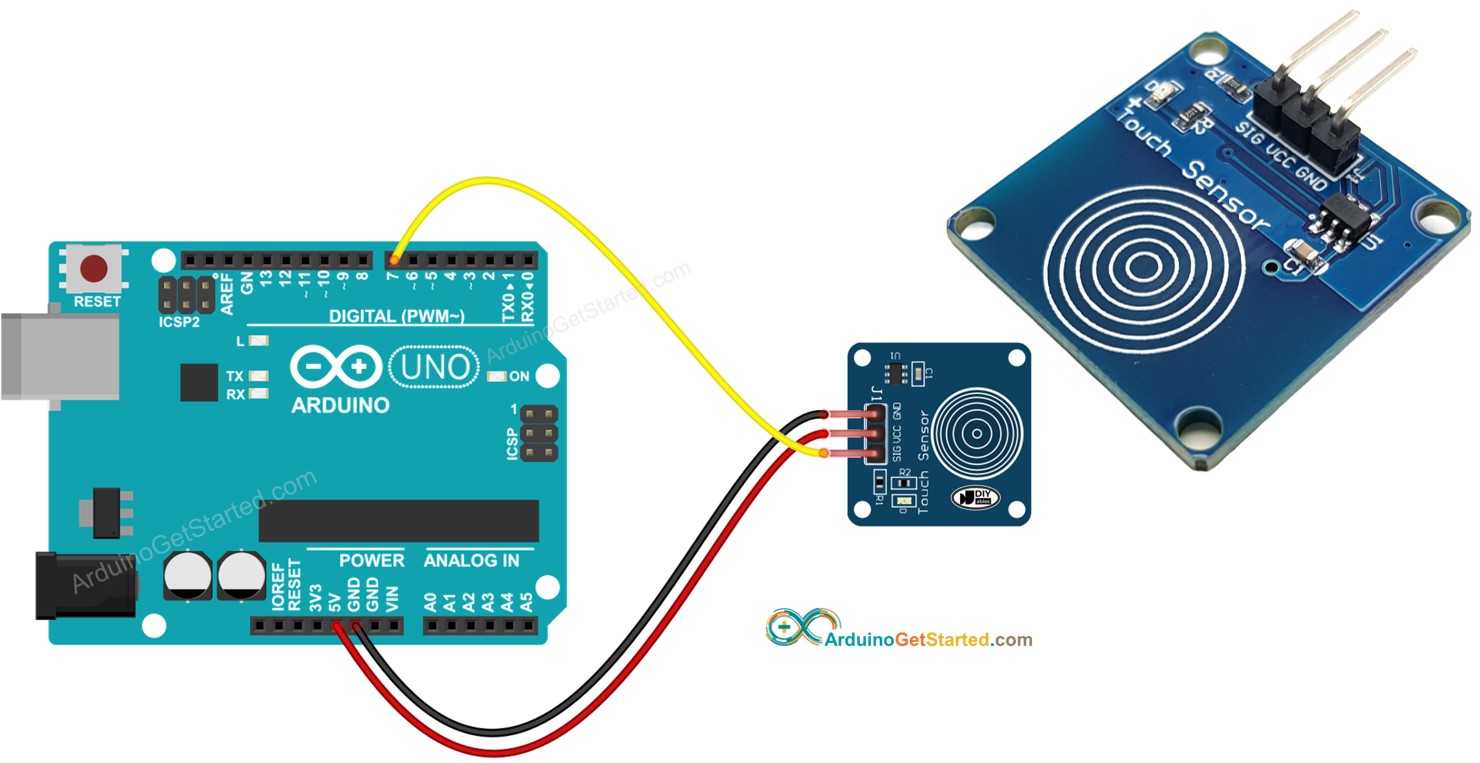 Arduino Sensor de Toque