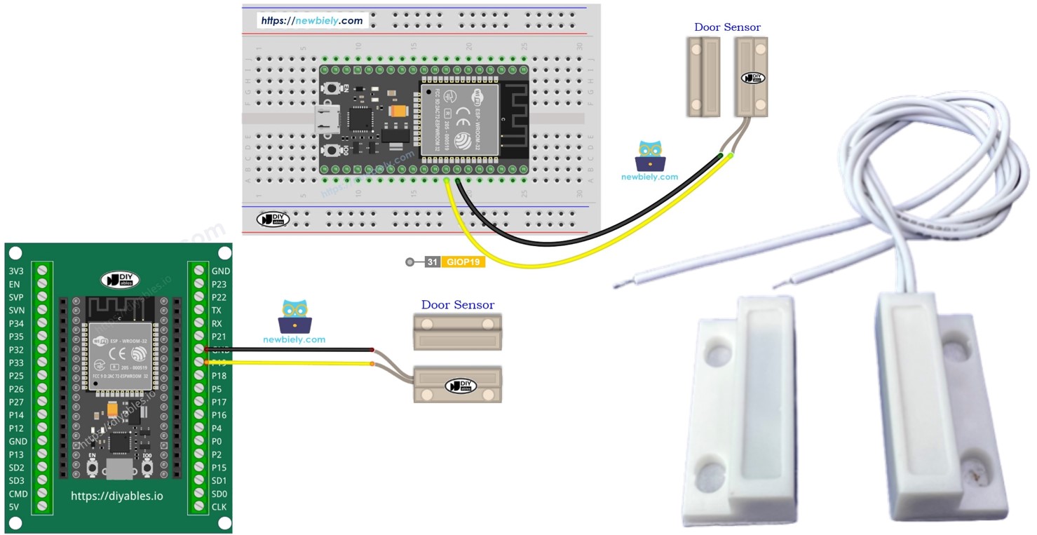ESP32 Sensor de Porta