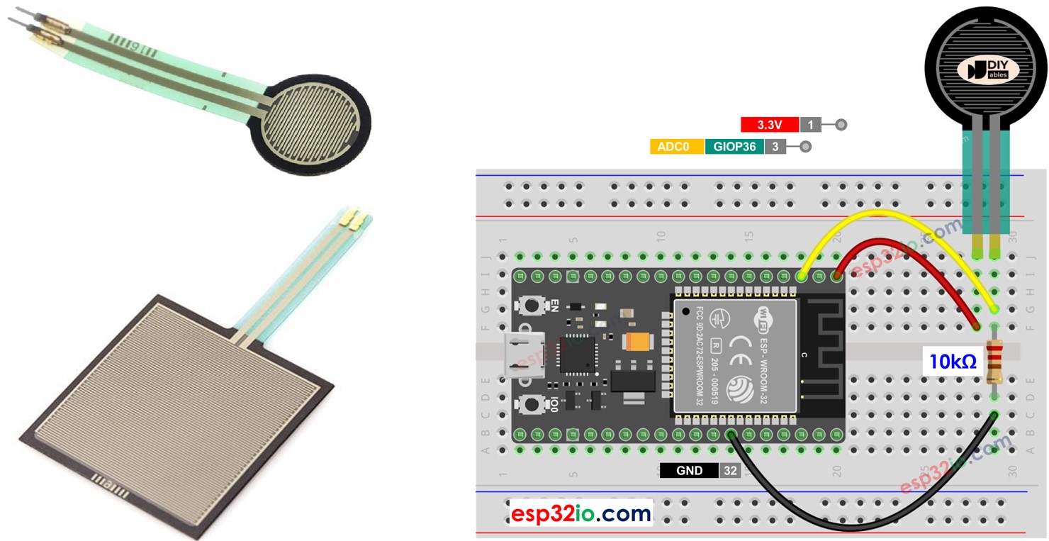 ESP32 Sensor de Força