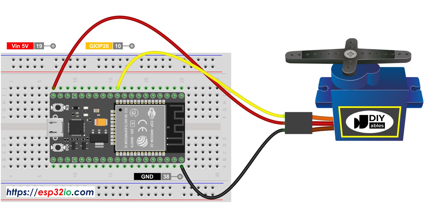 ESP32 Servo Motor
