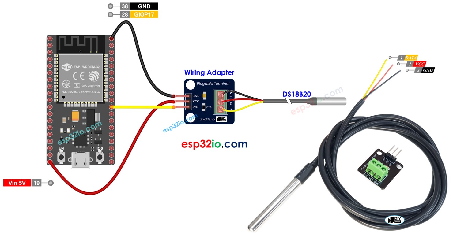 ESP32 Sensor de Temperatura
