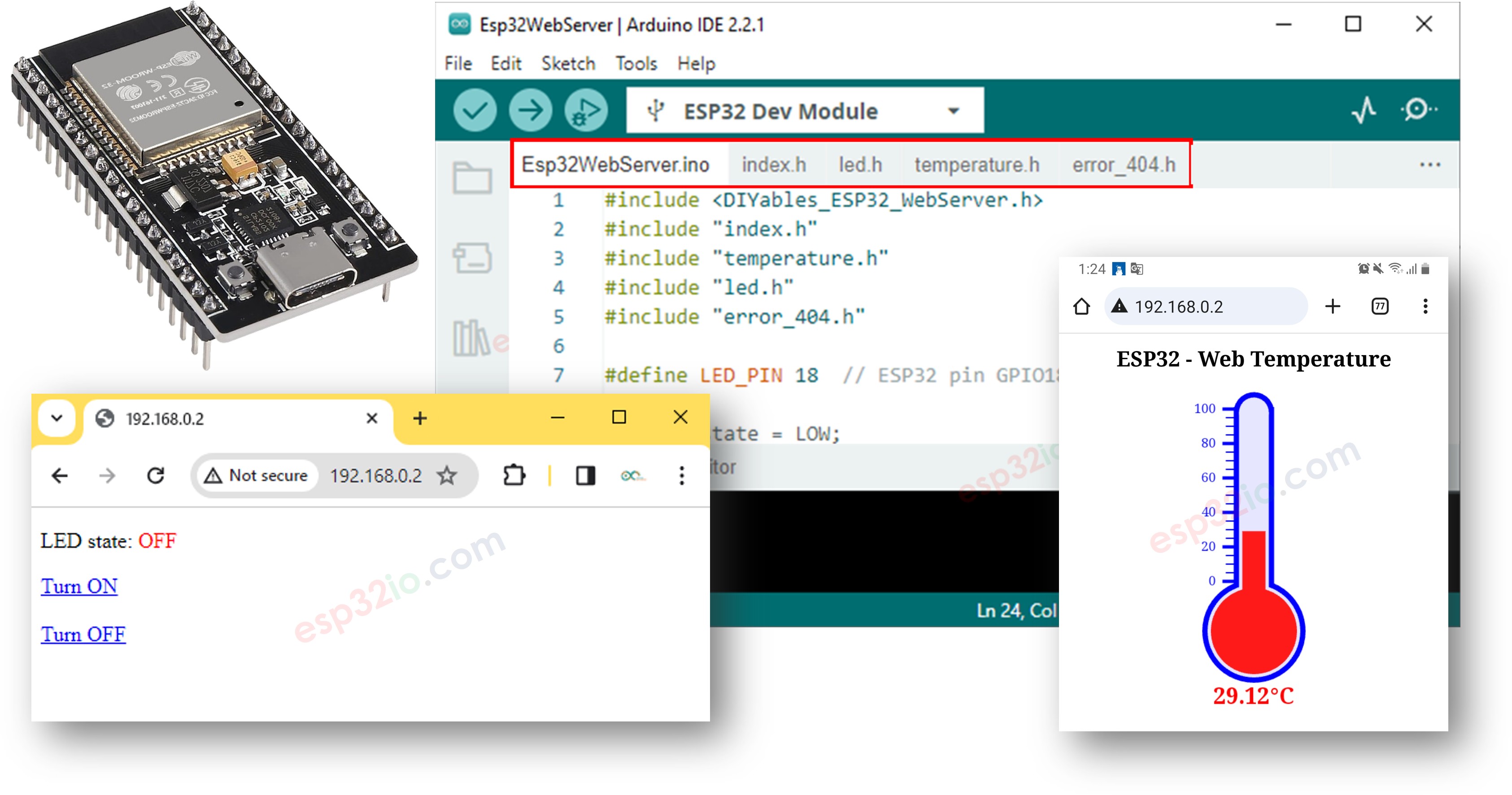 ESP32 Servidor Web