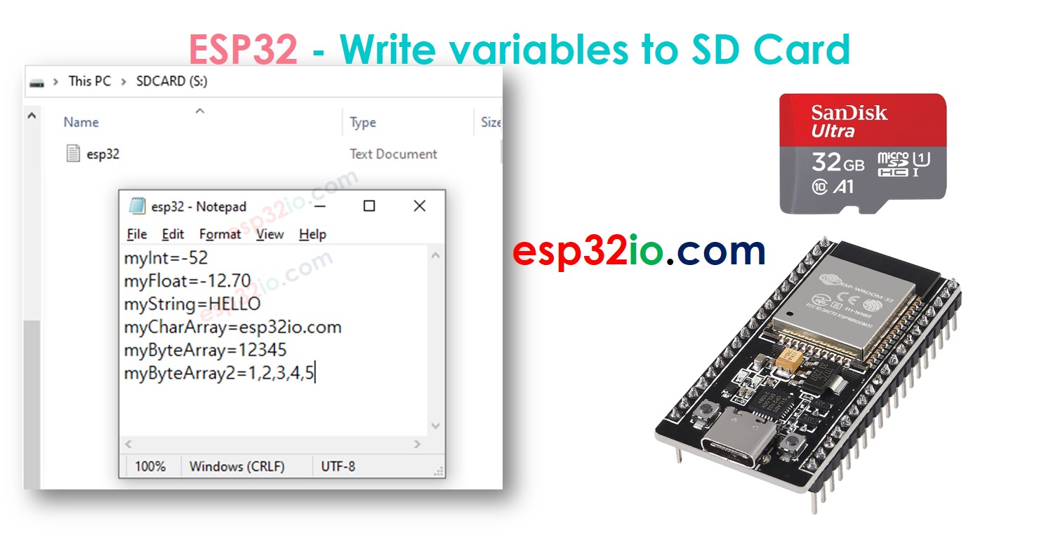 Cartão Micro SD com ESP32