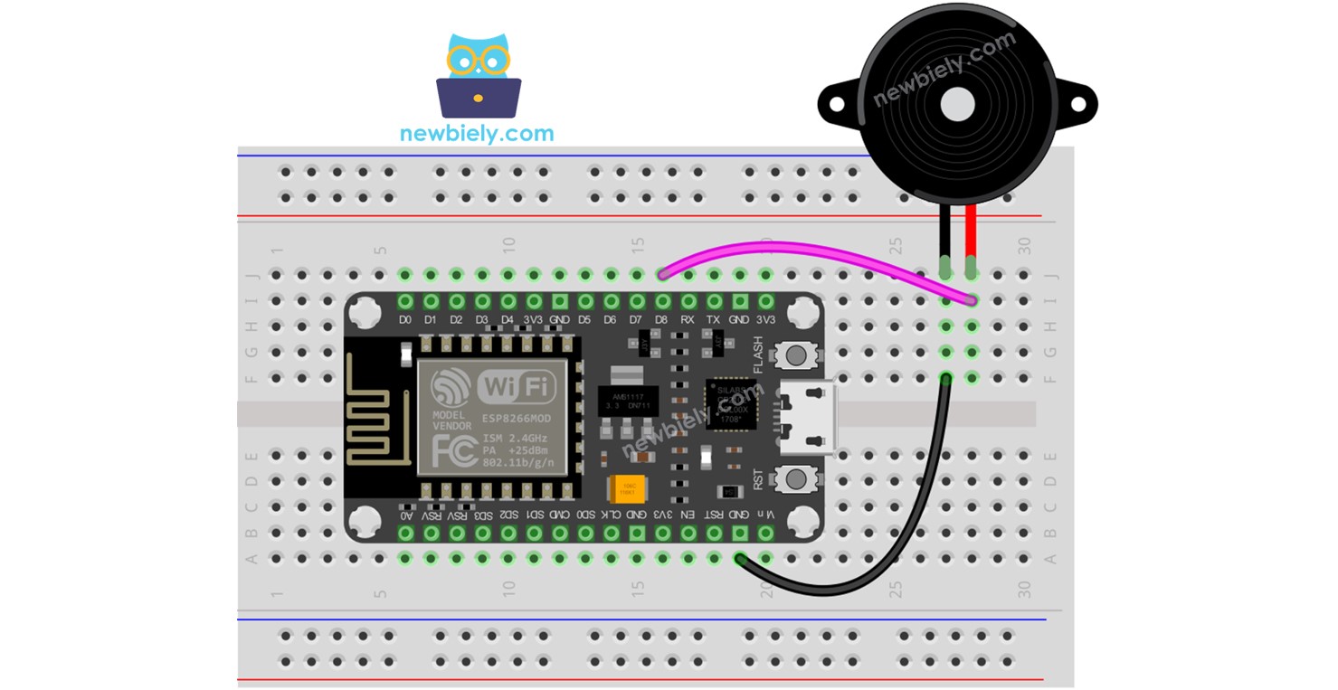 ESP8266 Buzzer Piezo