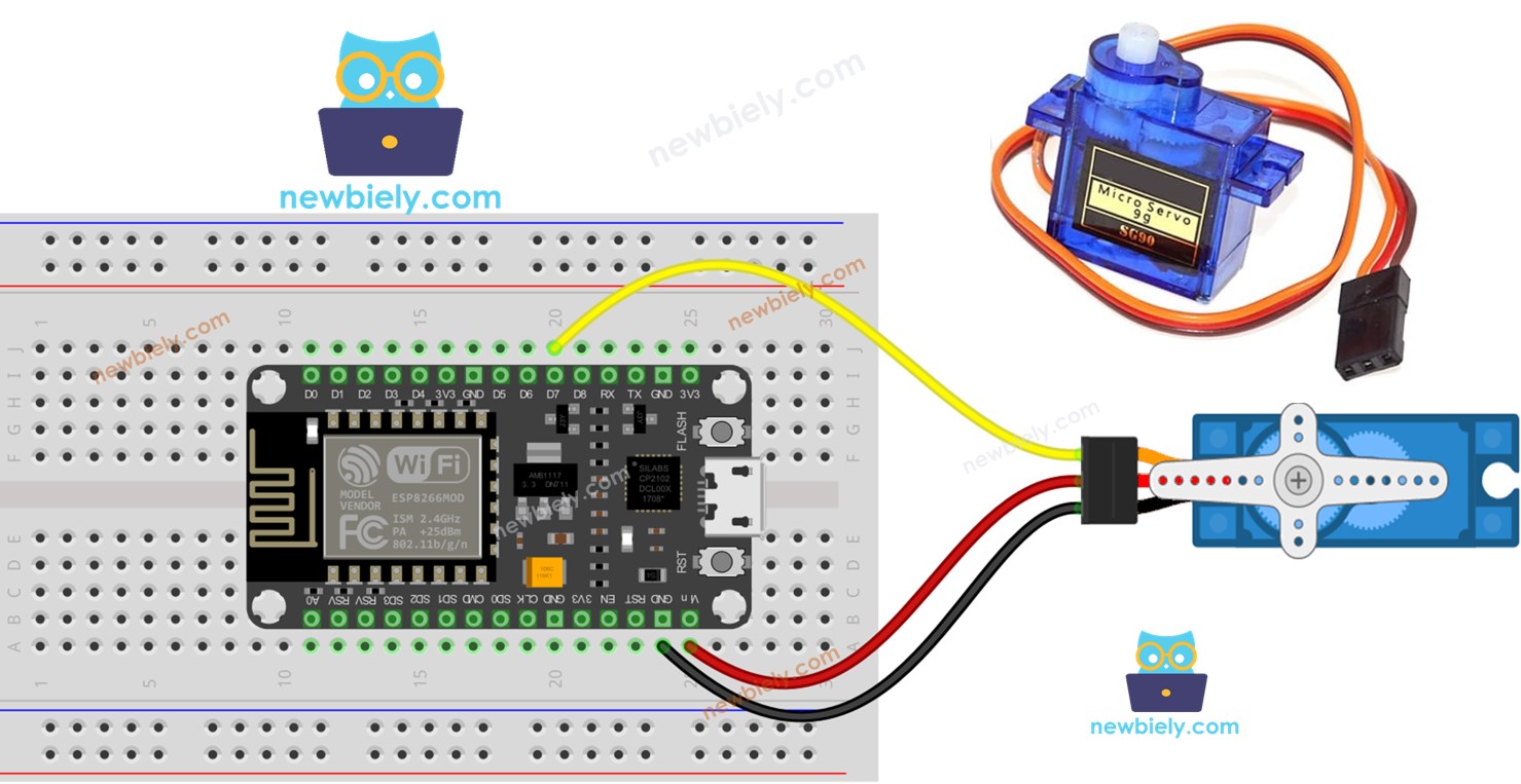 ESP8266 Servo Motor