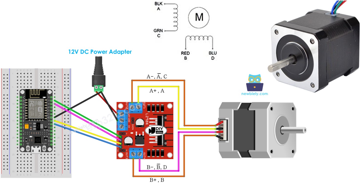 ESP8266 Motor de Passo