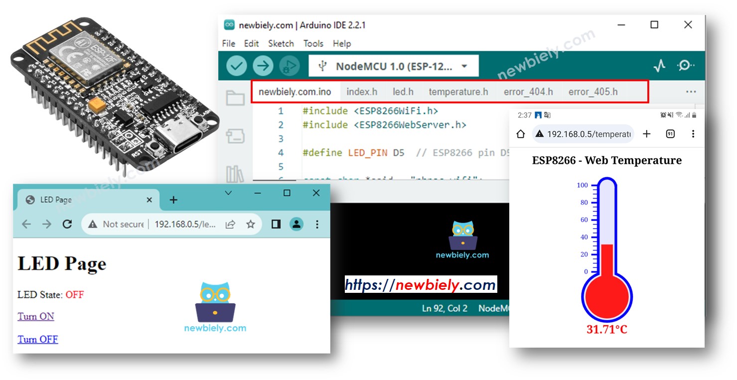 ESP8266 Servidor Web