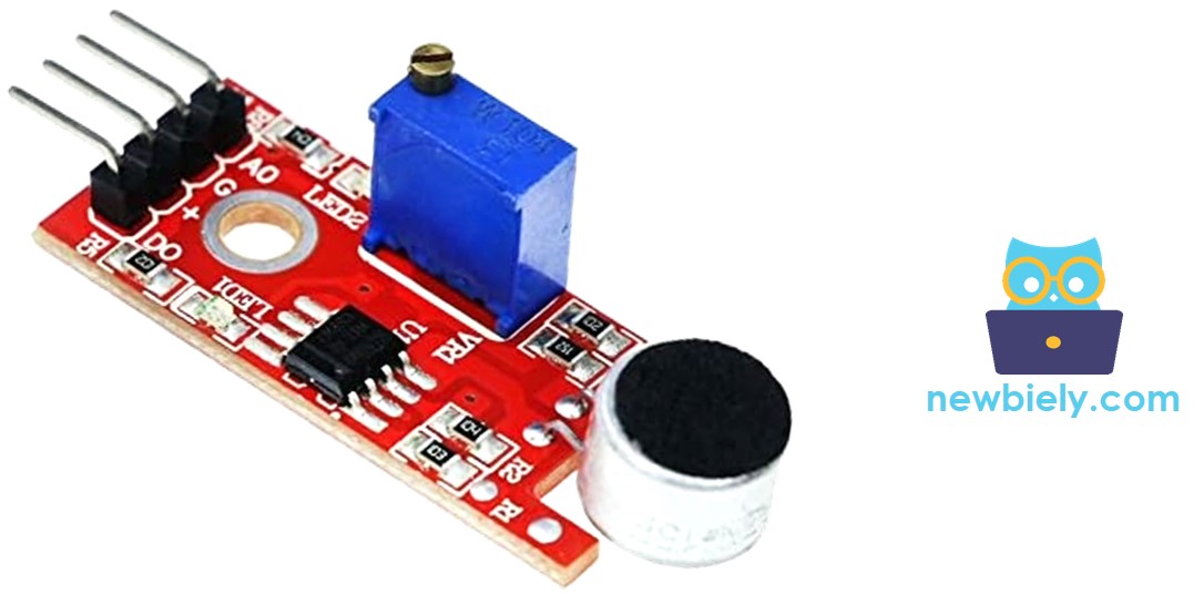 Pinagem do sensor de som analógico