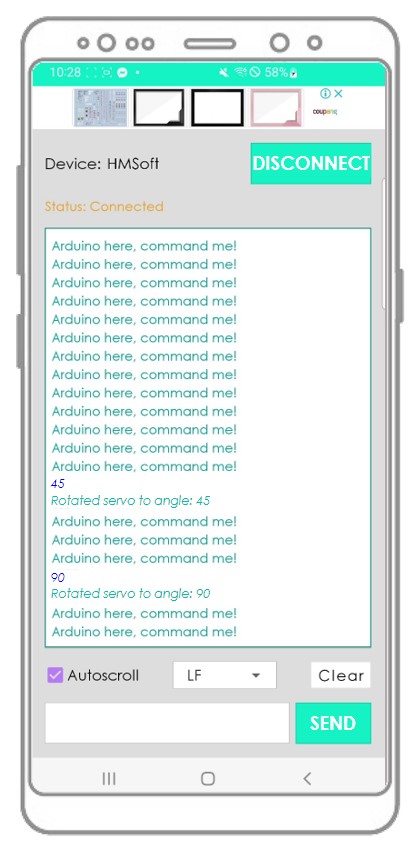 Aplicativo Bluetooth Serial Monitor