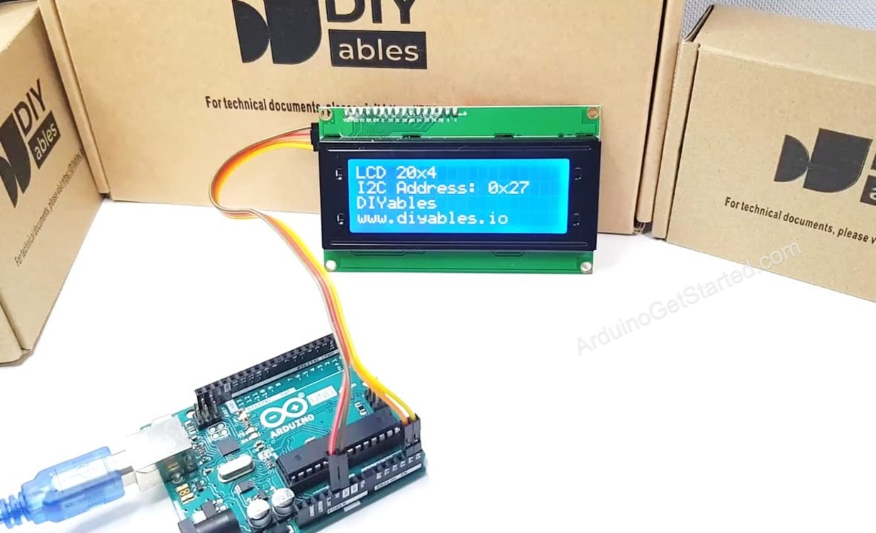 Arduino exibindo texto no LCD