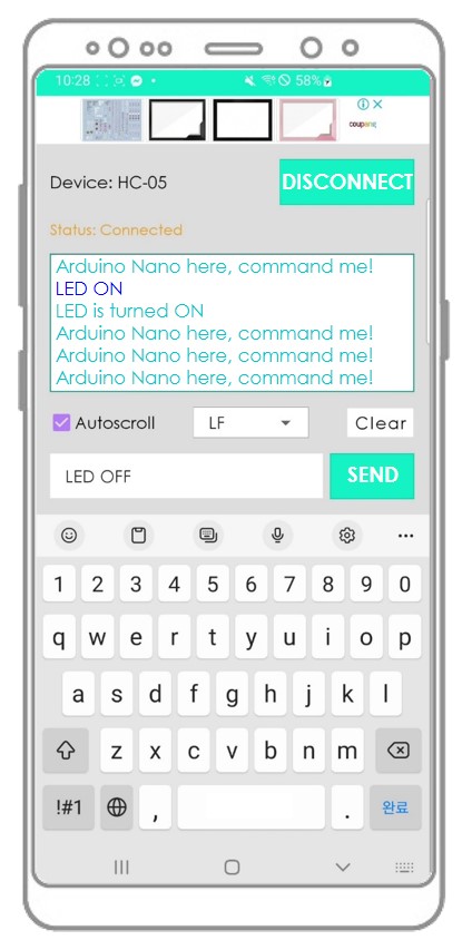 App Bluetooth Serial Monitor