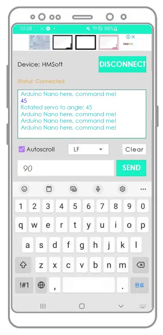 App Bluetooth Serial Monitor