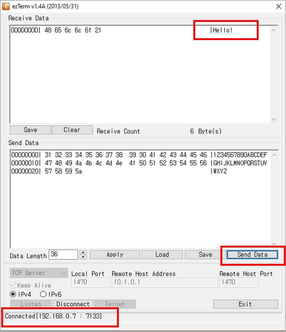 Arduino Serial para TCP