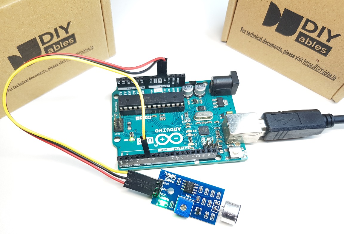 Conexão do Sensor de Som com Arduino