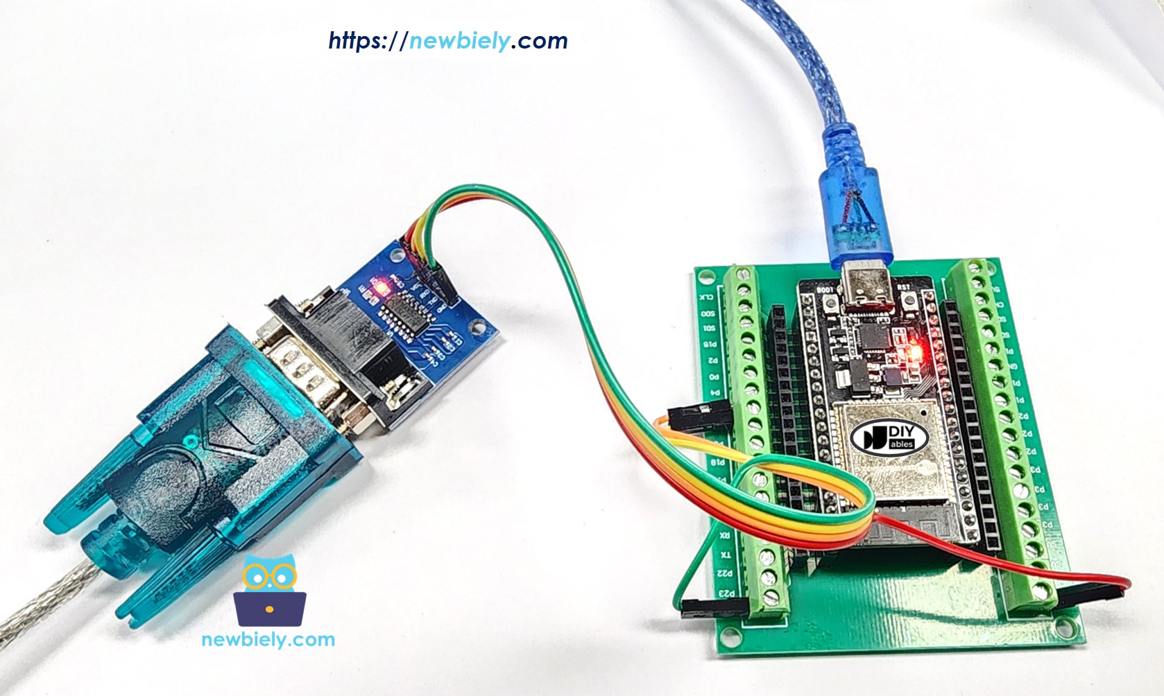 Cabo RS232 para USB do ESP32
