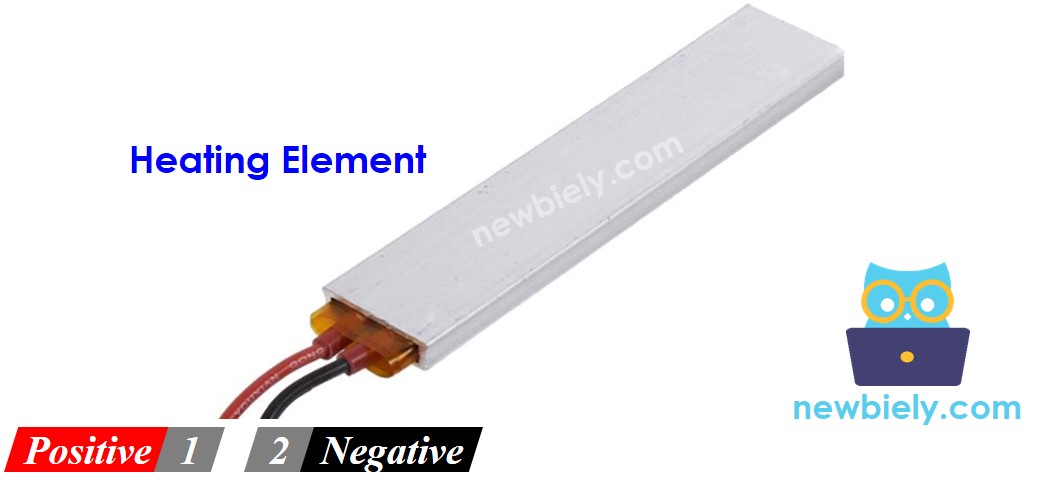 Pinagem do elemento de aquecimento com ESP8266 NodeMCU