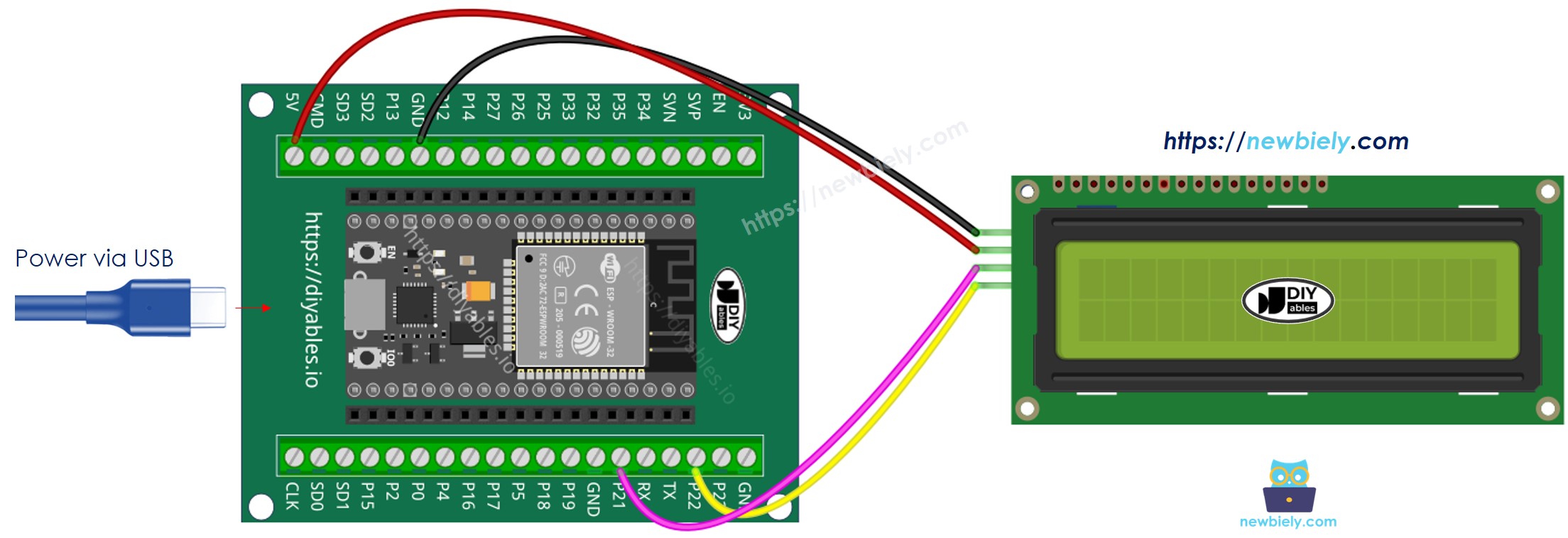 Como conectar o ESP32 e o LCD I2C