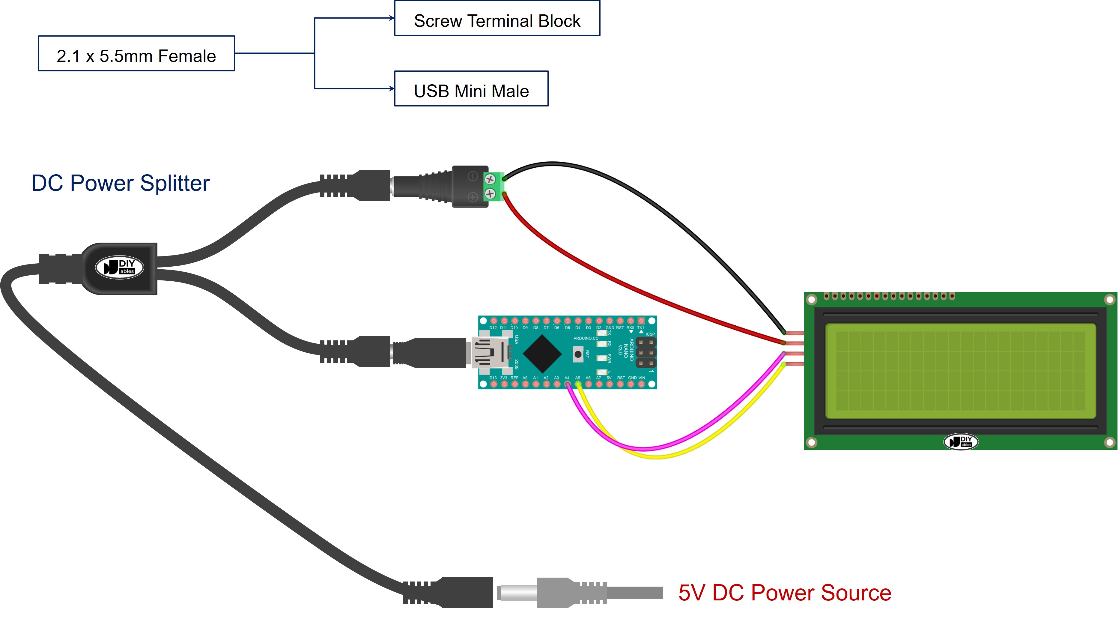 Como Alimentar o Arduino Nano