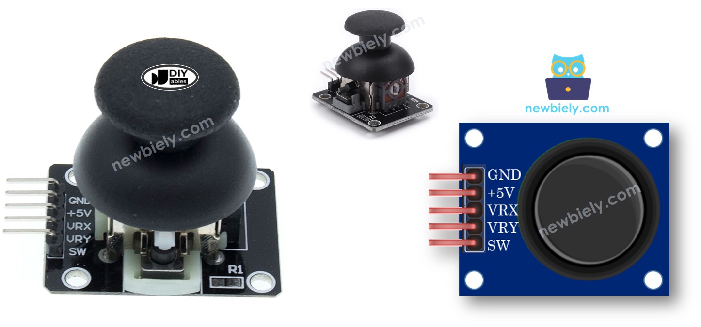 Pinagem do Joystick