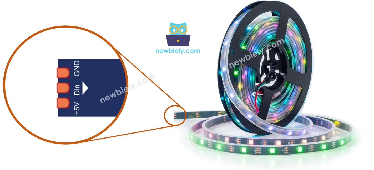 Pinagem do NeoPixel