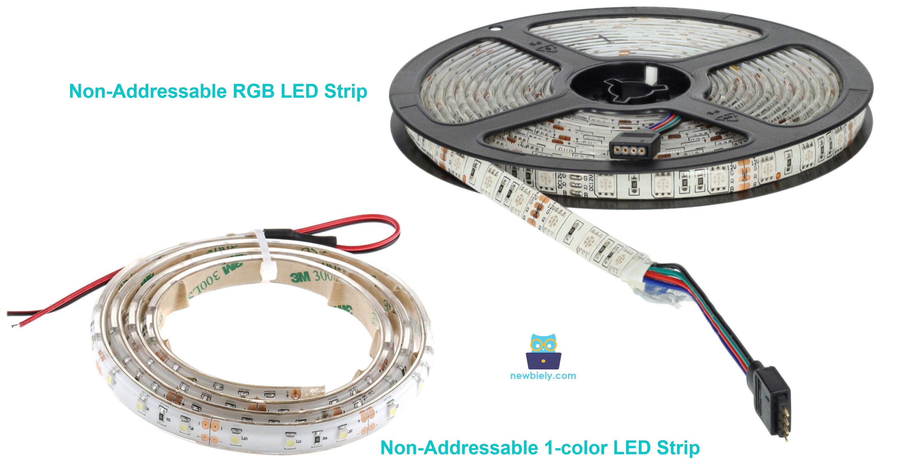 Pinagem da fita LED não endereçável para ESP32